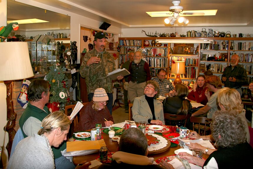 After CVAS Christmas Bird Count - Calling the List Christmas Bird Count